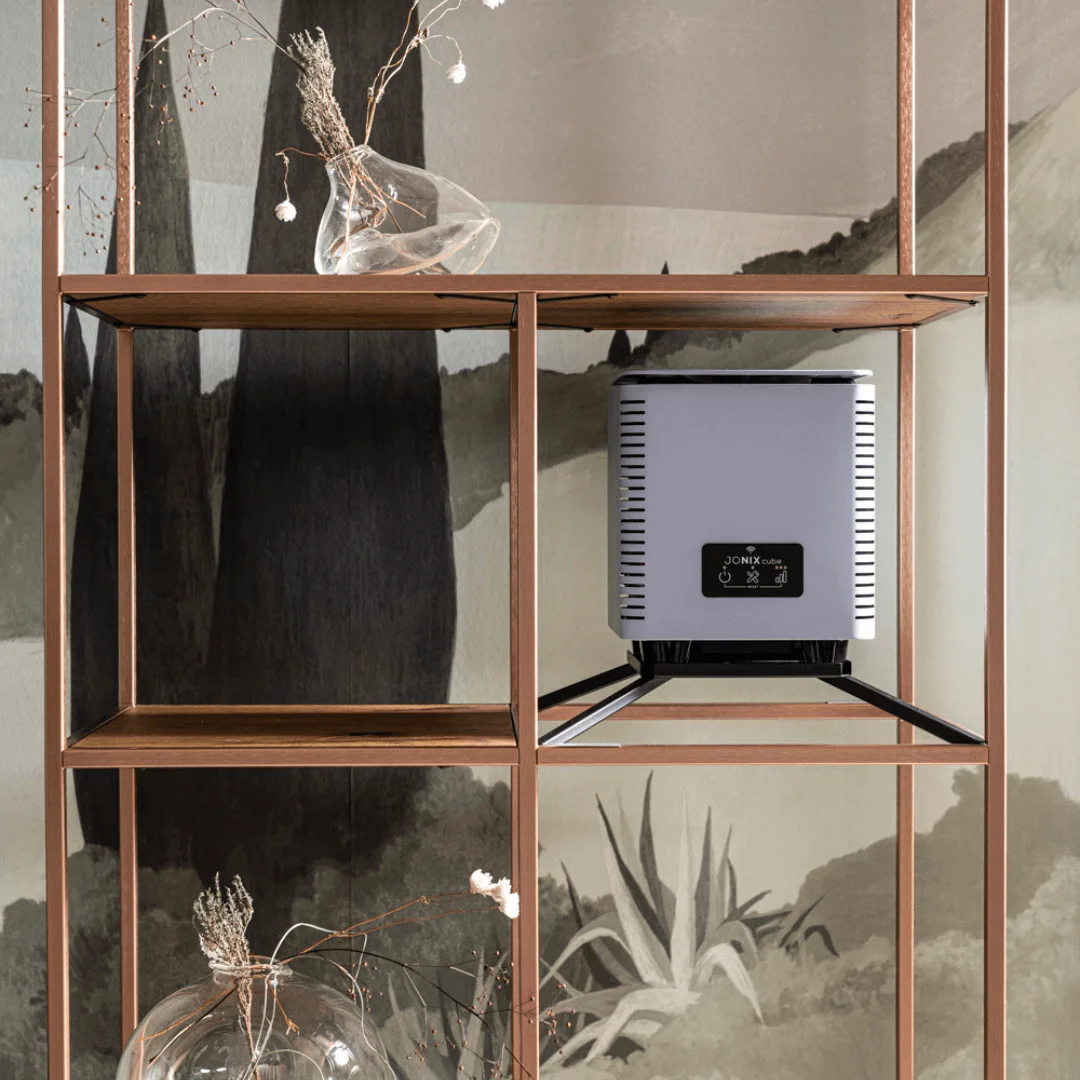 JONIX CUBE ICONIC - purificatore con scocca in acciaio satinato